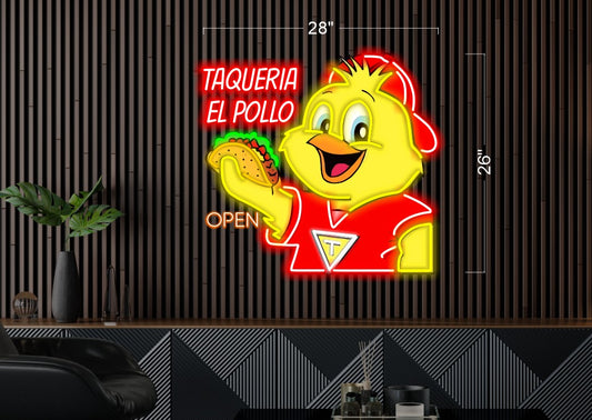 TAQUERIA EL POLLO | LED Neon Sign