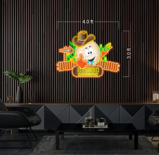 El Establo dela arepa | Led Neon Sign