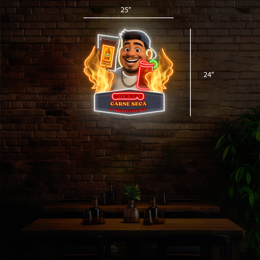 CHEKE'S | LED Neon Sign