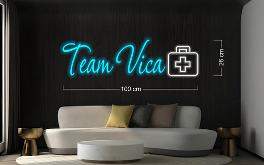Team Vica | LED Neon Sign