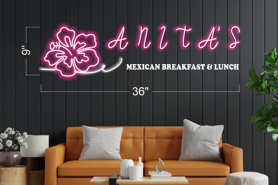 ANITA's Mexican breakfast & lunch | LED Neon Sign
