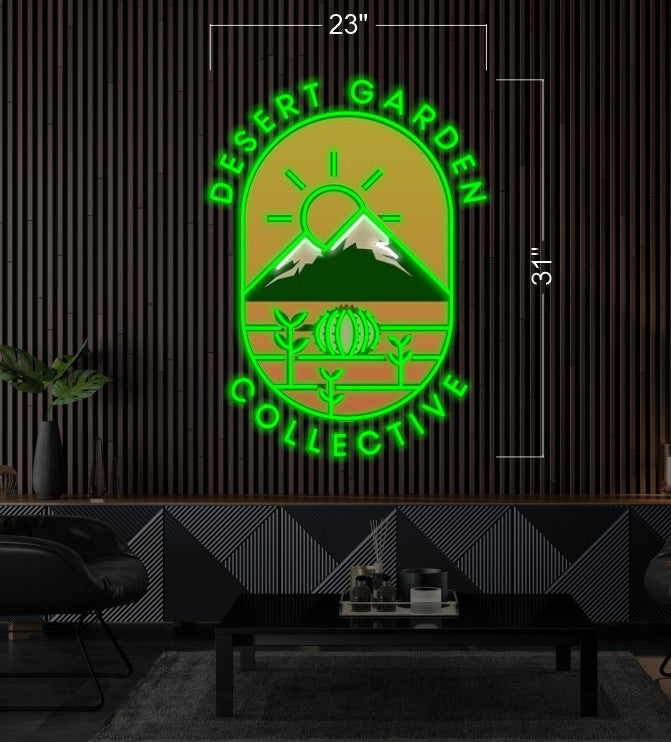 DESERT GARDEN (4 signs) | LED Neon Sign
