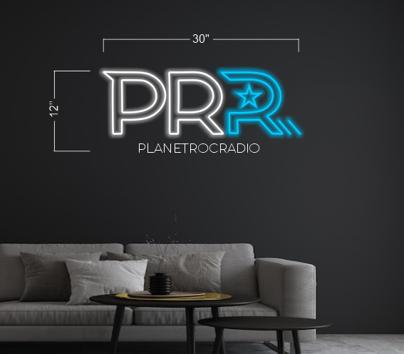 PRR Planetrocradio | LED Neon Sign