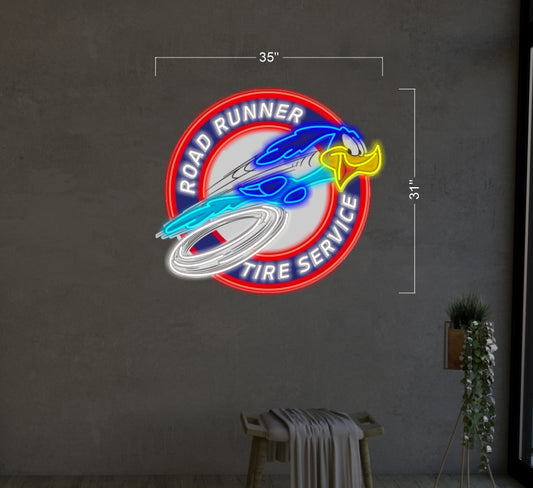 ROAD RUNNER | LED Neon Sign