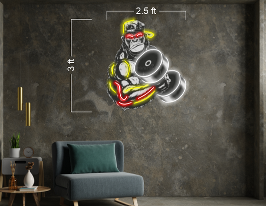 Gorilla Gym| LED Neon Sign