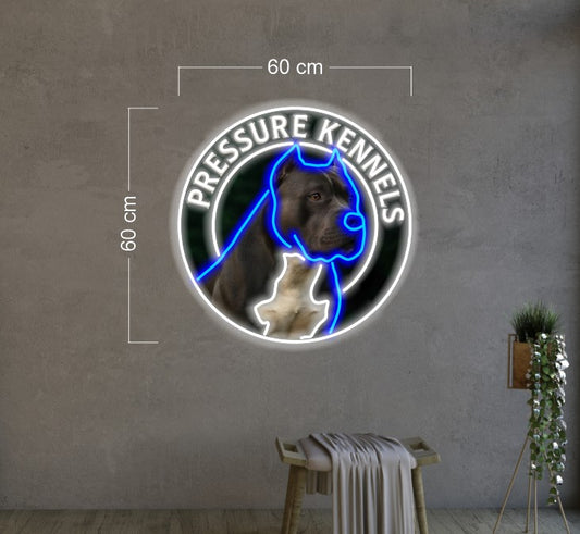 PRESSURE KENNELS | LED Neon Sign