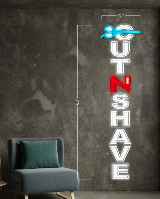 Cut N Shave | Led Neon Sign
