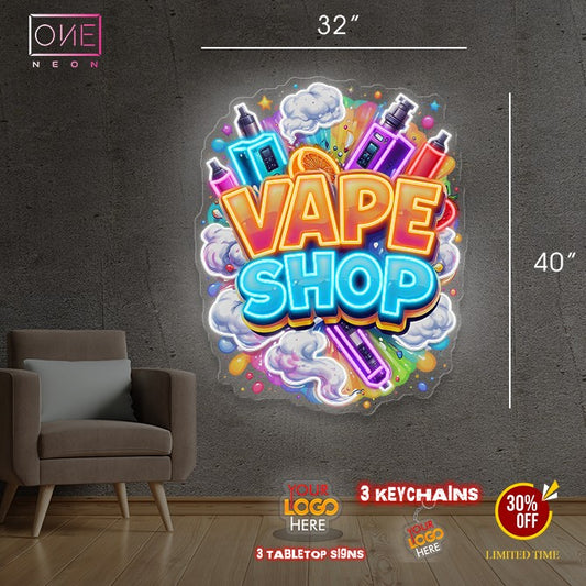 VAPE SHOP | LED Neon Sign