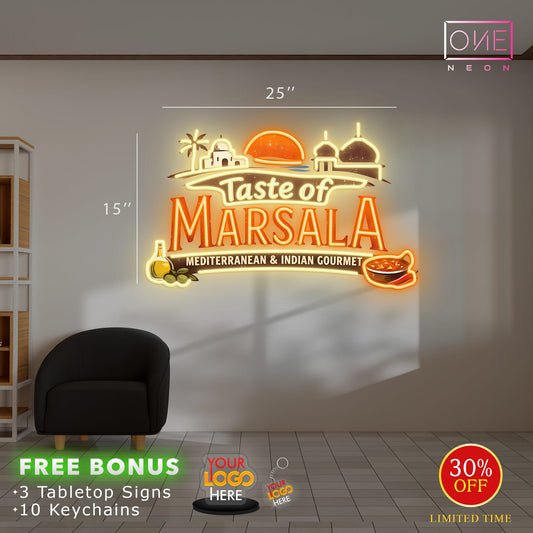 Taste of Marsala | Led Neon Sign