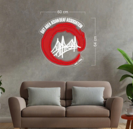 BAY AREA ASIAN DEAF ASSOCIATION | LED Neon Sign