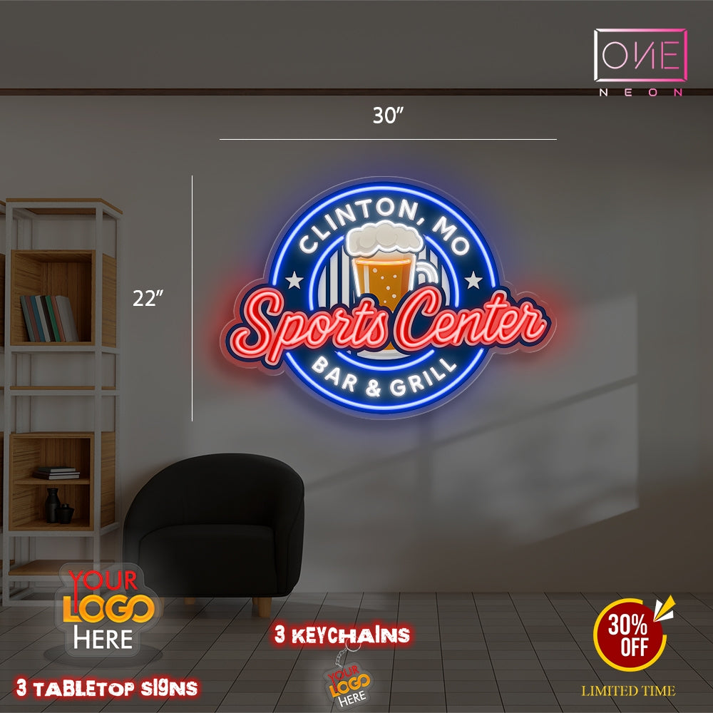 Sports Centre | Led Neon Sign