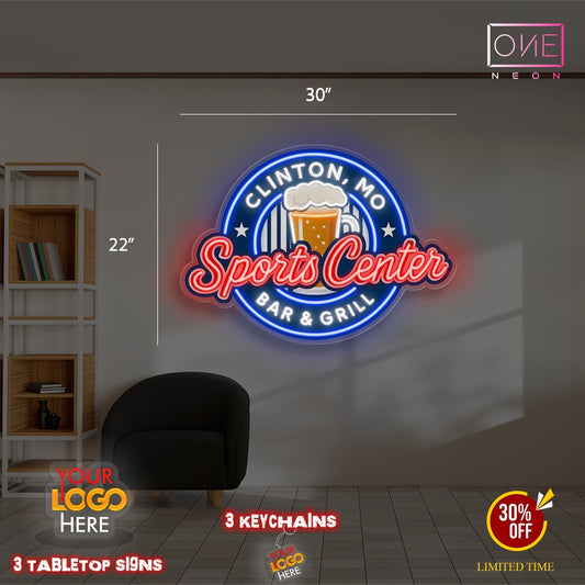 Sports Centre | Led Neon Sign