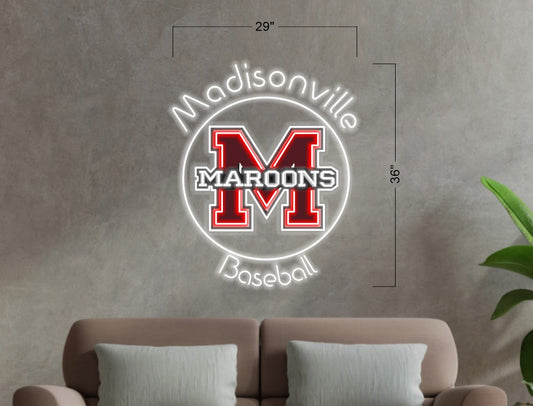 Madisonville Baseball | LED Neon Sign