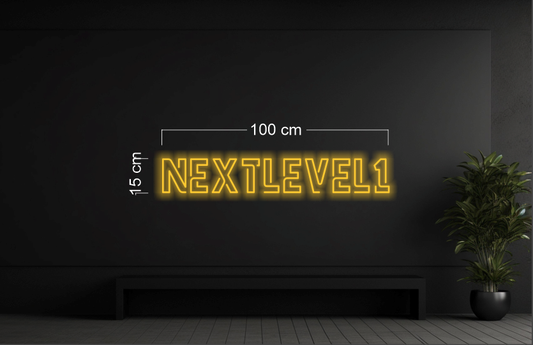 NEXTLEVEL1 | LED Neon Sign