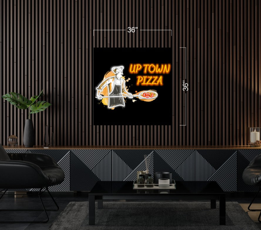 PIZZA SIGNS + PIE GUYS + OPEN + LIQUOR + GROCERY + HOOKAH | LED Neon Sign (14 signs)