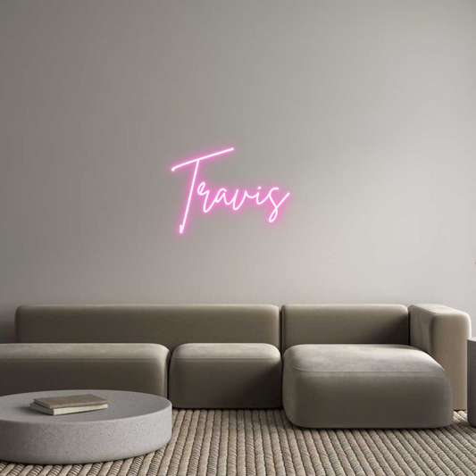 Custom Neon: Travis