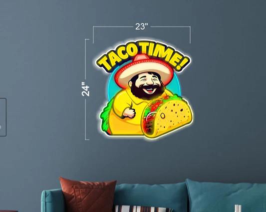 TACO TIME | LED Neon Sign