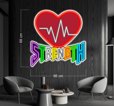 STRENGTH | LED Neon Sign