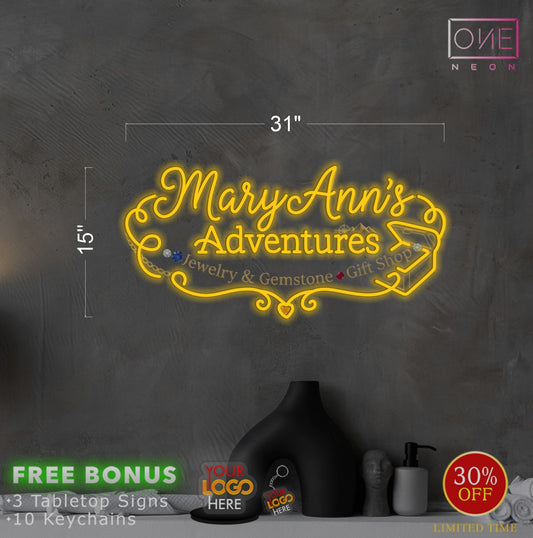 Mary Ann's adventures | Led Neon Sign