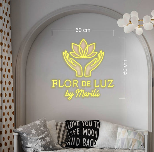 FLOR DE LUZ | LED Neon Sign