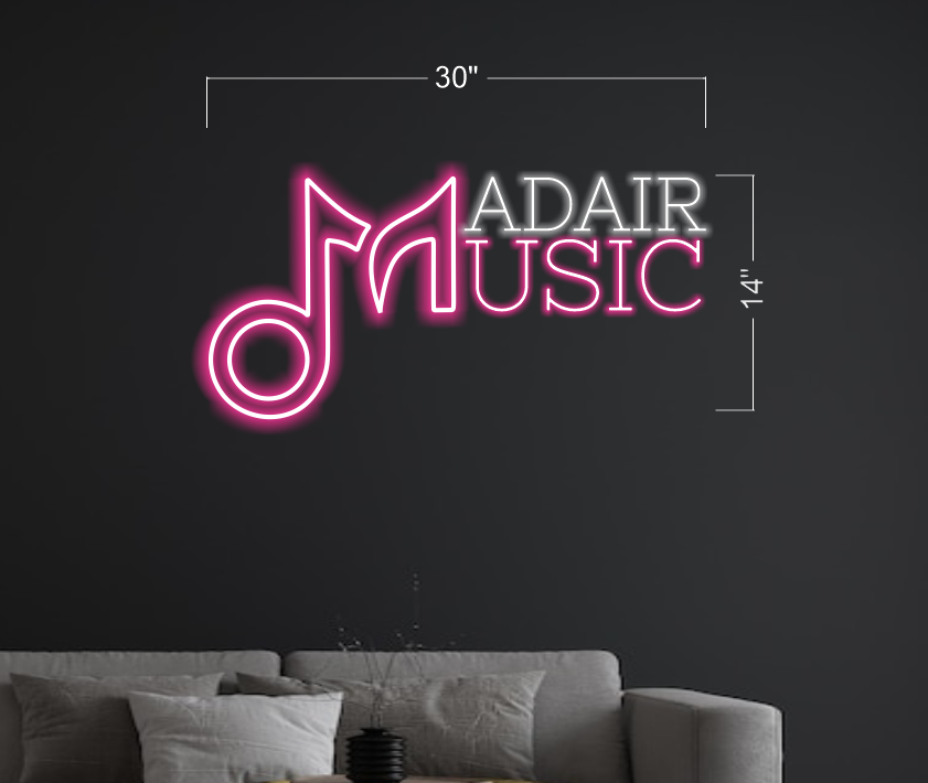 Madair music | Led Neon Sign