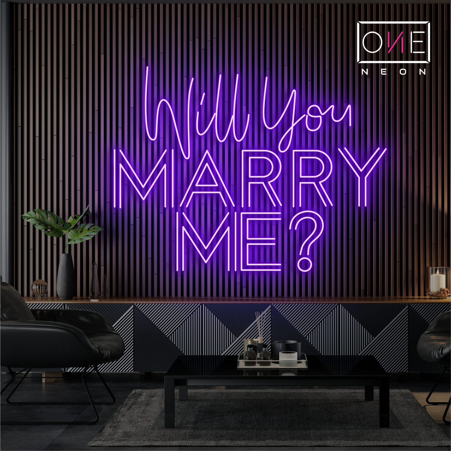 Will You Marry Me? Led Neon Sign