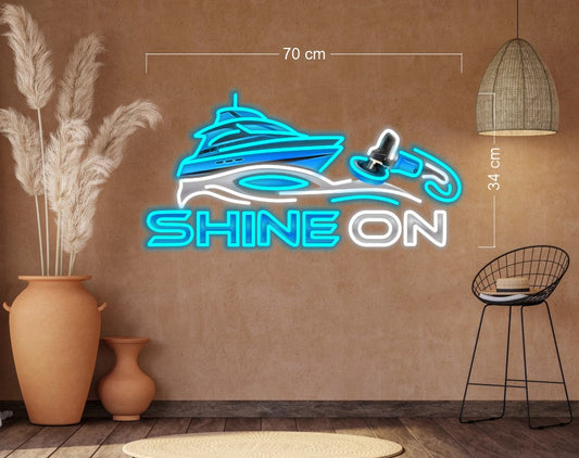 SHINE ON | LED Neon sign