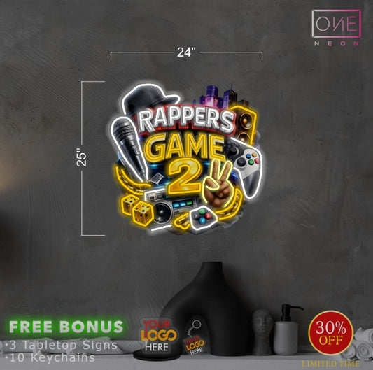 RAPPERS| LED Neon Sign