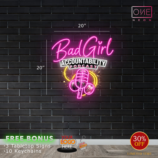 BAD GIRL | LED Neon Sign