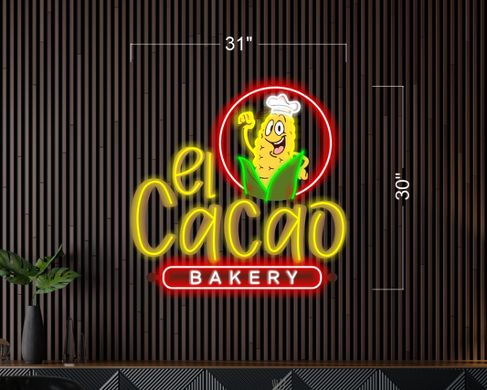 El Cacao Bakery | LED Neon Sign
