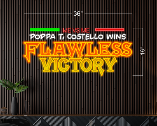 Flawless victory | Led Neon Sign