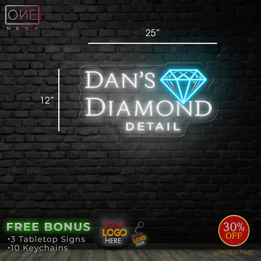 DAN'S DIAMOND DETAIL | Led Neon Sign
