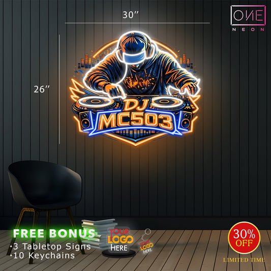 DJ MC503| LED Neon Sign