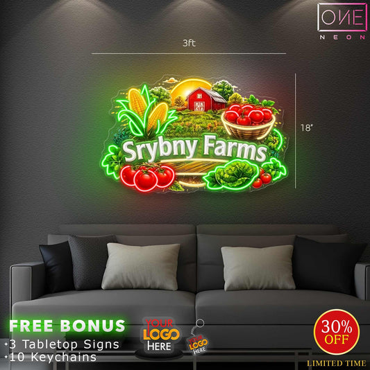 Srybny Farms | LED Neon Sign