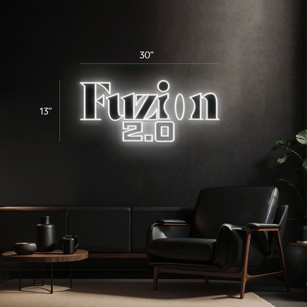 Fuzion 2.0 | Led Neon Sign