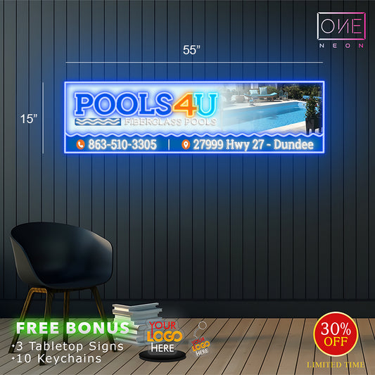 POOLS4U | Led Neon Sign (Waterproof) (Copy)