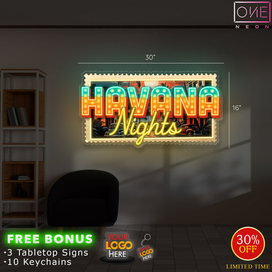 HAVANA NIGHTS | LED Neon Sign
