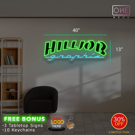 HILLJOB | LED Neon Sign (INDOOR)
