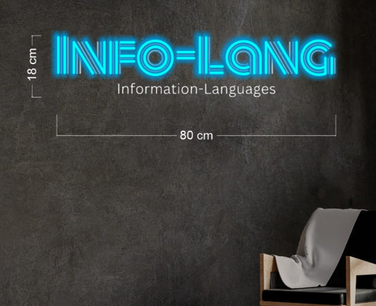 Info-Lang | LED Neon Sign