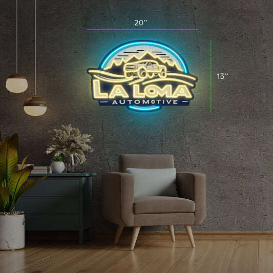 LA LOMA AUTOMOTIVE| Led Neon Sign