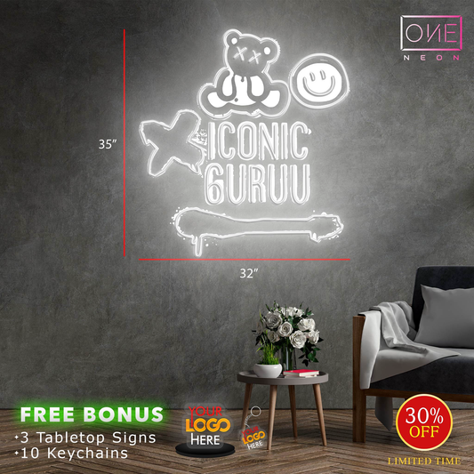 Iconic Guruu | Led Neon Sign