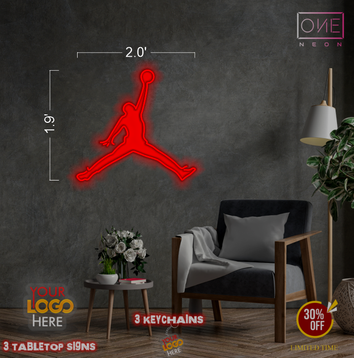 Micheal Jordan | LED Neon Sign