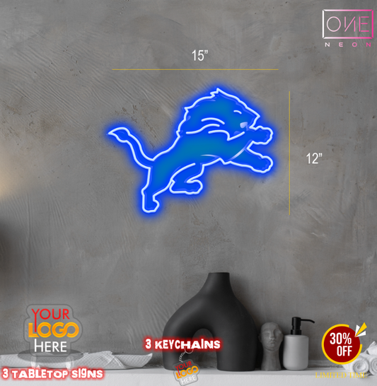 LION | LED Neon Sign (2 signs)