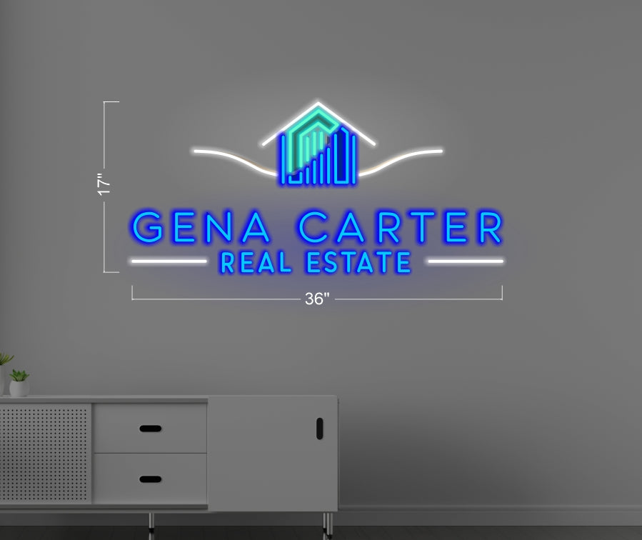 GENA CARTER | LED Neon Sign