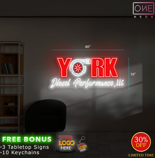 YORK DIESEL PERFORMANCE LLC | Led Neon Sign