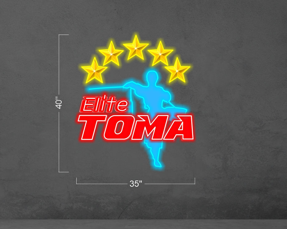 Elite TOMA | LED Neon Sign