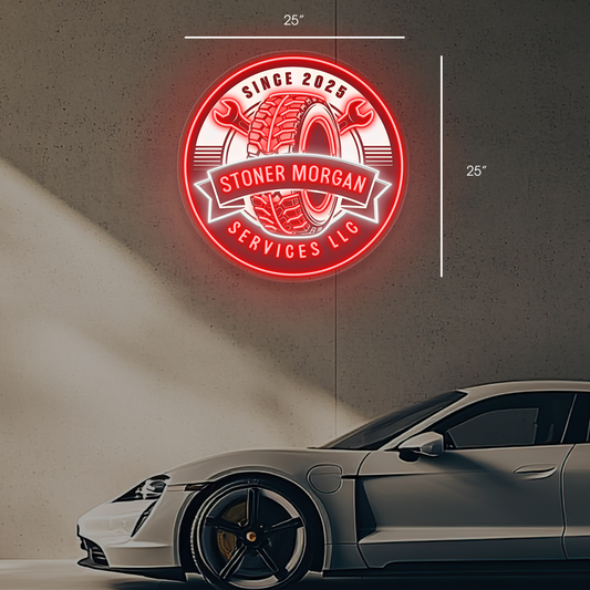 STONER MORGAN | LED Neon Sign (2 signs)