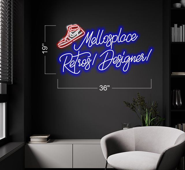 Mellosplace Retros Designer | LED Neon Sign