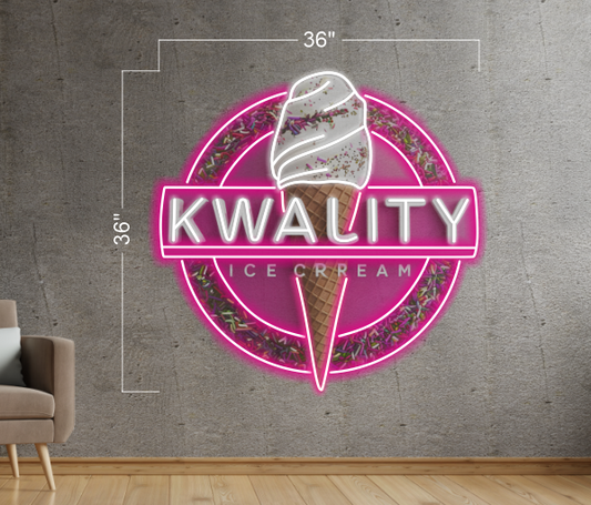 KWALITY+ CHILL OUT SPOT (2 signs) | LED Neon Sign