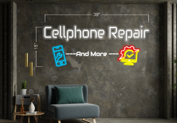 Cellphone Repair and more | LED Neon Sign
